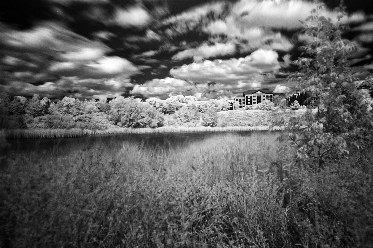 Pond and Clouds
